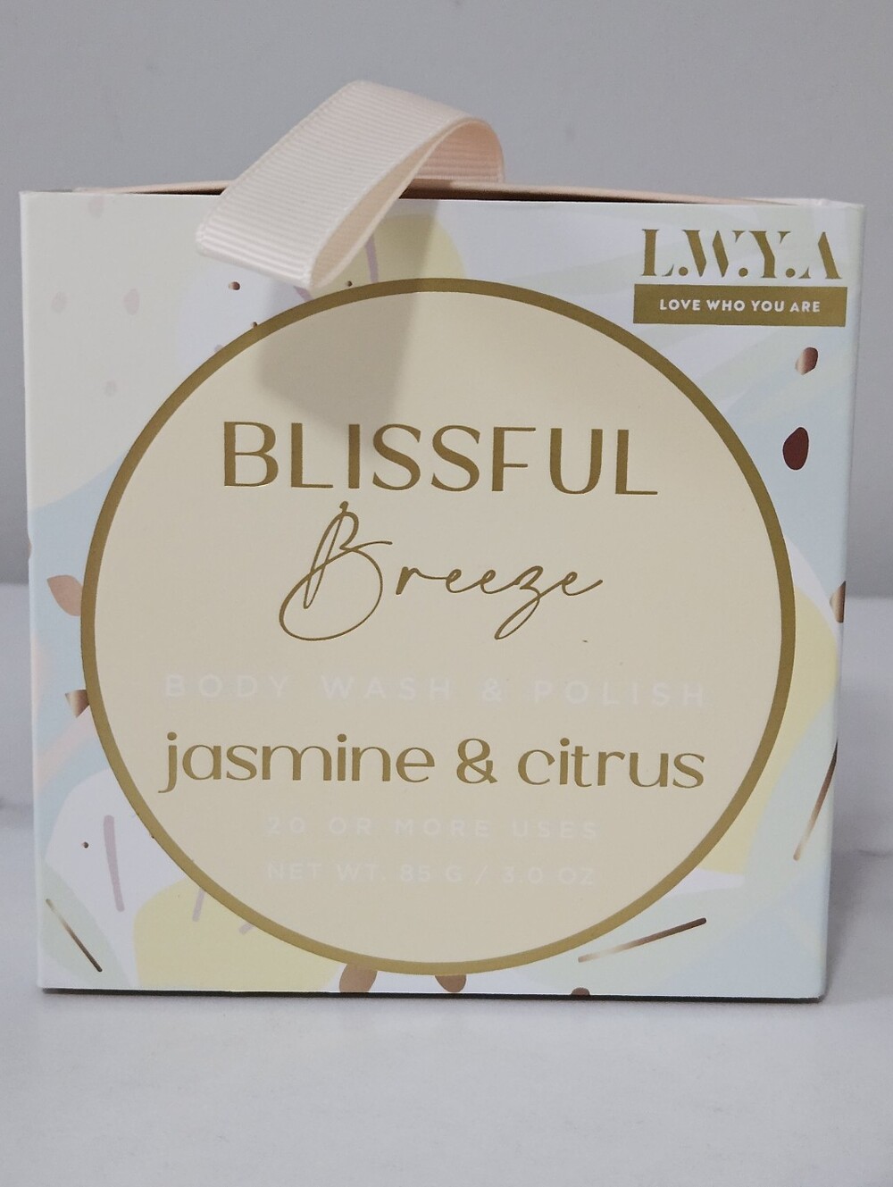 Blissful Breeze Jasmine & Citrus Body Wash & Polish Buffer From LWYA - Picture 1 of 5